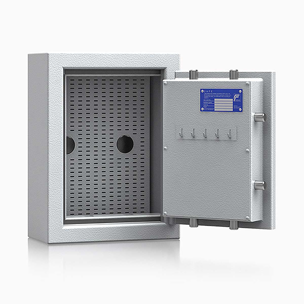 Schlüsseltresor safe4key I - Größe 0 / 440x330x165 / 5 + SHP *** / 30kg / 157000  / Klasse 1  EN 1143-1, ECB•S / RAL7035 / Elektronik STELLAR  Basic 