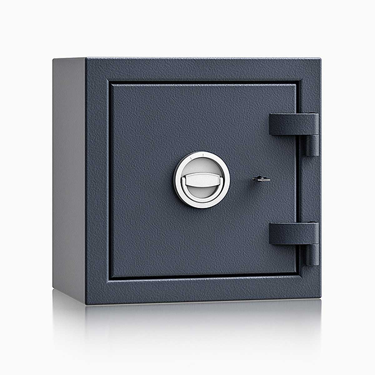 Schlüsseltresor safe4key I - Größe 1 / 400x400x270 / 64 Haken / 42kg / 157001  / Klasse 1  EN 1143-1, ECB•S / RAL7024 / Elektronik STELLAR  Basic 