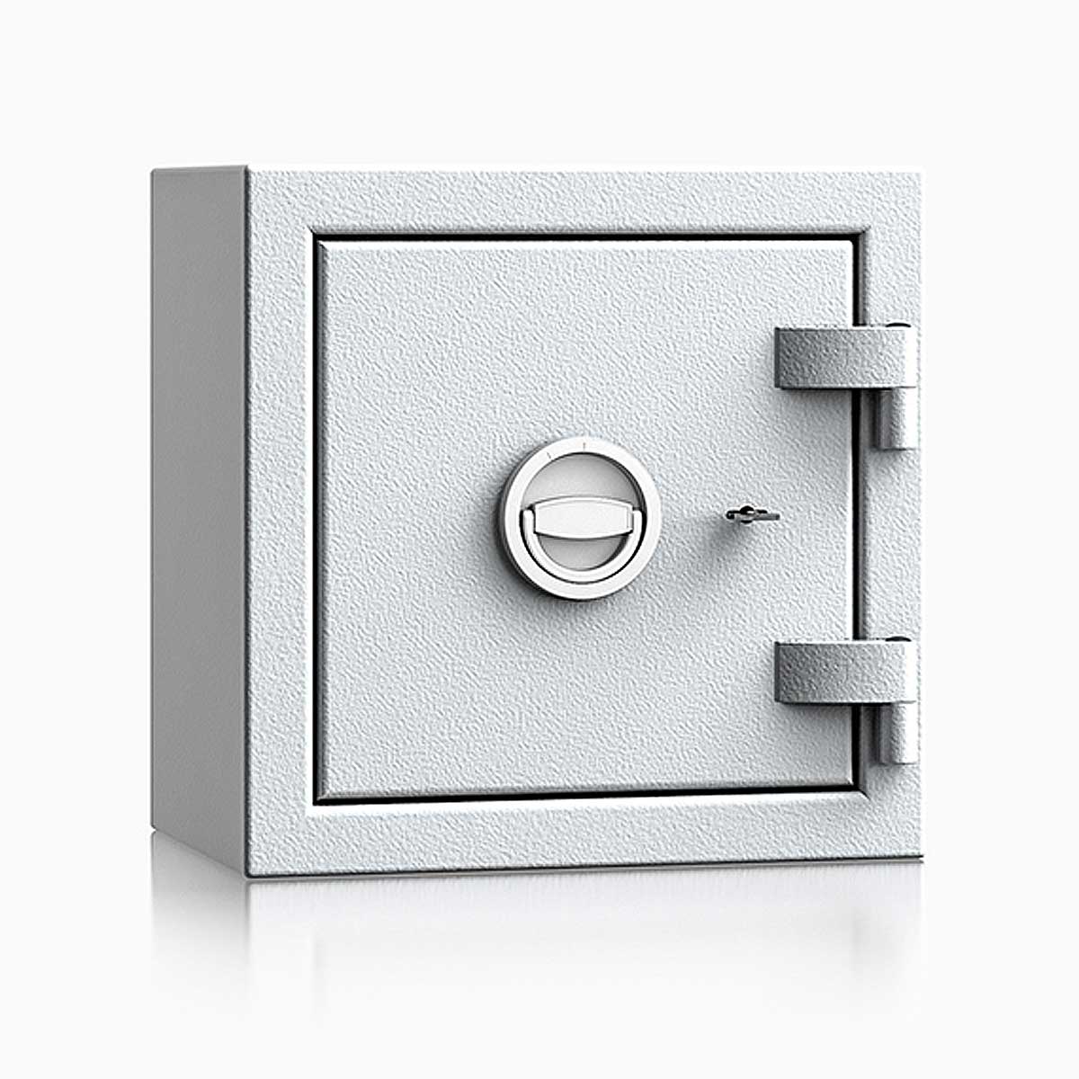Schlüsseltresor safe4key I - Größe 1 / 400x400x270 / 64 Haken / 42kg / 157001  / Klasse 1  EN 1143-1, ECB•S / RAL7035 / Elektronik STELLAR  Basic 