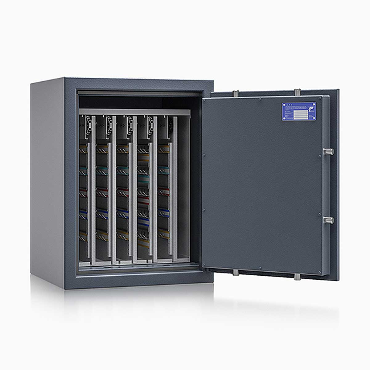 Schlüsseltresor safe4key I - Größe 4 / 650x500x420 / 440 Haken / 107kg / 157006  / Klasse 1  EN 1143-1, ECB•S / RAL7024 / Elektronik STELLAR  Basic  Schlüsseltresor safe4key I - Größe 4 / 650x500x420 / 440 Haken / 107kg / 157006  / Klasse 1  EN 1143-1, ECB•S / RAL7024 / Elektronik STELLAR  Basic