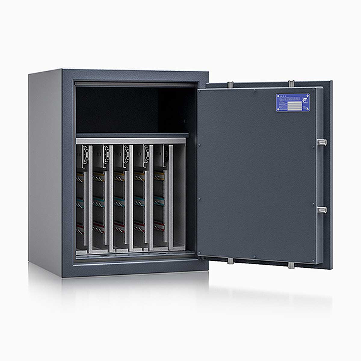 Schlüsseltresor safe4key I - Größe 4 / 650x500x420 / 280 Haken / 1 Fachboden / 102kg / 157007  / Klasse 1  EN 1143-1, ECB•S / RAL7024 / Elektronik STELLAR  Basic  Schlüsseltresor safe4key I - Größe 4 / 650x500x420 / 280 Haken / 1 Fachboden / 102kg / 157007  / Klasse 1  EN 1143-1, ECB•S / RAL7024 / Elektronik STELLAR  Basic