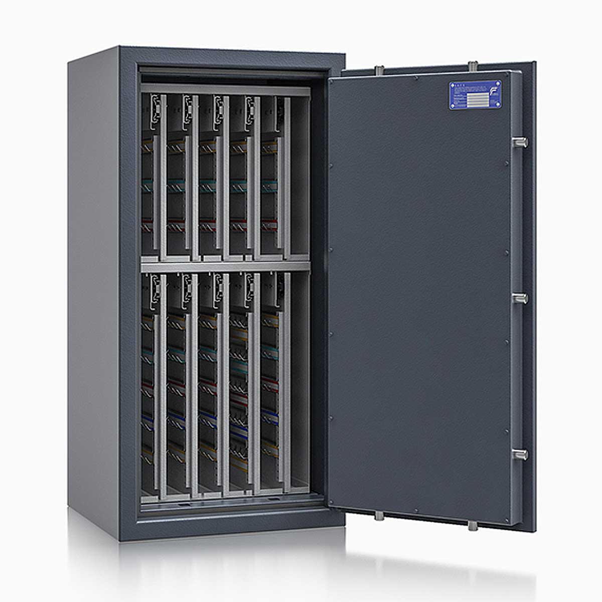 Schlüsseltresor safe4key I - Größe 6 / 1000x500x420 / 720 Haken / 159kg / 157012  / Klasse 1  EN 1143-1, ECB•S / RAL7024 / Elektronik STELLAR  Basic  Schlüsseltresor safe4key I - Größe 6 / 1000x500x420 / 720 Haken / 159kg / 157012  / Klasse 1  EN 1143-1, ECB•S / RAL7024 / Elektronik STELLAR  Basic
