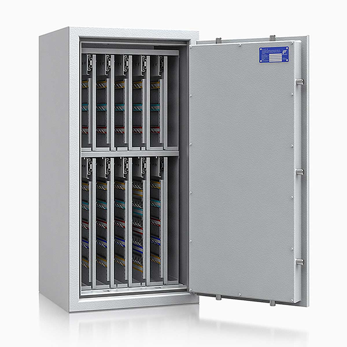 Schlüsseltresor safe4key I - Größe 6 / 1000x500x420 / 720 Haken / 159kg / 157012  / Klasse 1  EN 1143-1, ECB•S / RAL7035 / Elektronik STELLAR  Basic  Schlüsseltresor safe4key I - Größe 6 / 1000x500x420 / 720 Haken / 159kg / 157012  / Klasse 1  EN 1143-1, ECB•S / RAL7035 / Elektronik STELLAR  Basic