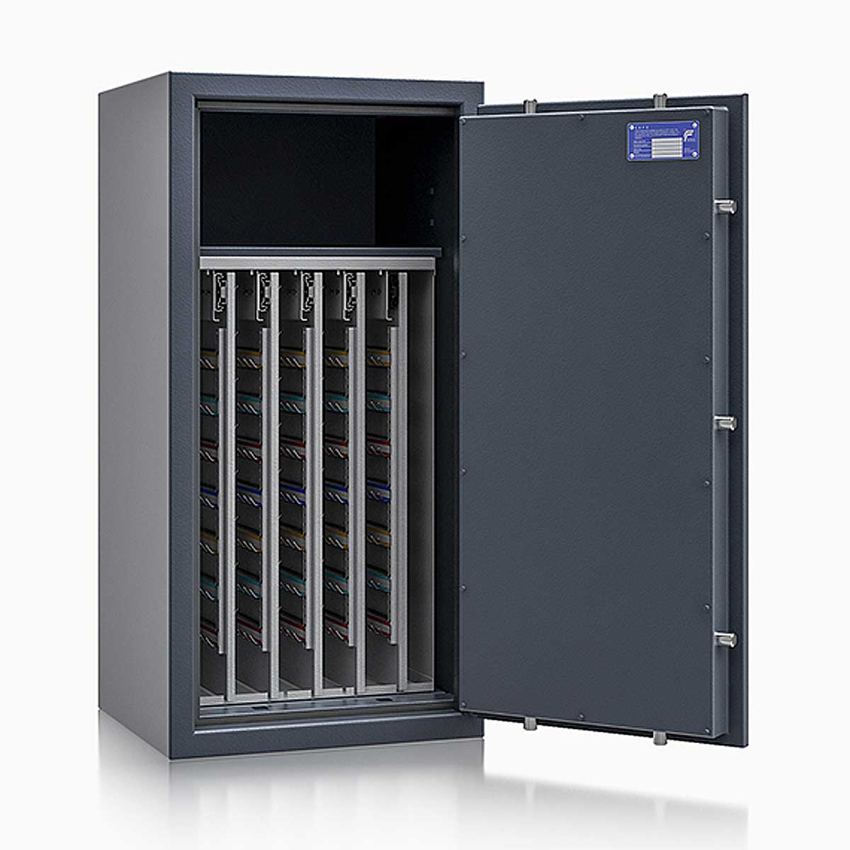 Schlüsseltresor safe4key I - Größe 6 / 1000x500x420 / 600 Haken / 1 Fachboden / 150kg / 157015  / Klasse 1  EN 1143-1, ECB•S / RAL7024 / Elektronik STELLAR  Basic  Schlüsseltresor safe4key I - Größe 6 / 1000x500x420 / 600 Haken / 1 Fachboden / 150kg / 157015  / Klasse 1  EN 1143-1, ECB•S / RAL7024 / Elektronik STELLAR  Basic