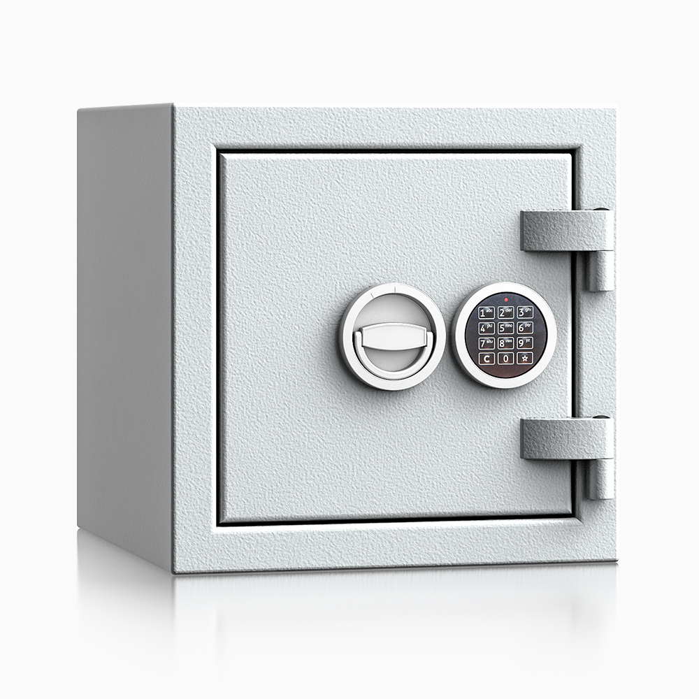 Wertschutzschrank save4ever I - 1 / 400x420x420 / 55kg / 402001 Klasse 1 nach EN 1143-1 - ECB•S / RAL7024 / Elektronik STELLAR  Basic  / 