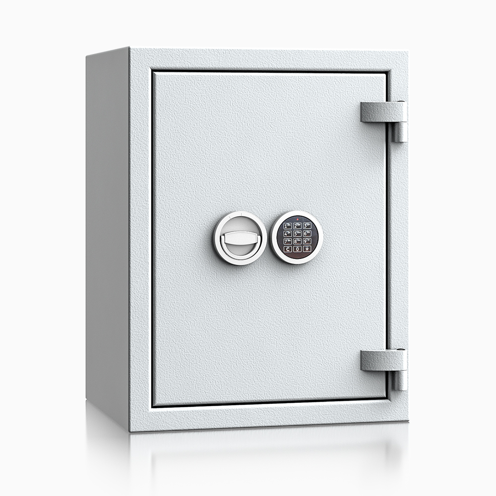 Wertschutzschrank save4ever I - 3 / 650x500x420 / 85kg / 402003 Klasse 1 nach EN 1143-1 - ECB•S / RAL7024 / Elektronik STELLAR  Basic  / 