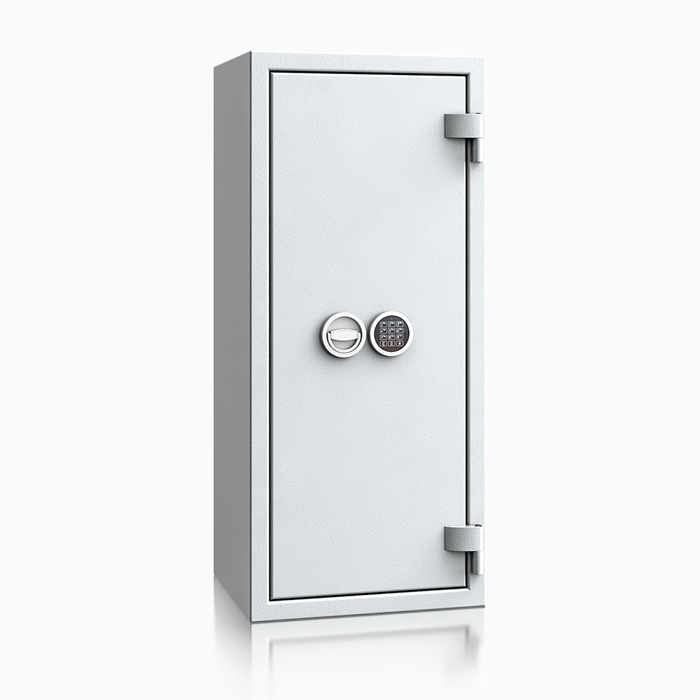 Wertschutzschrank save4ever I - 6 / 1150x500x420 / 135kg / 402006 Klasse 1 nach EN 1143-1 - ECB•S / RAL7024 / Elektronik STELLAR  Basic  / 