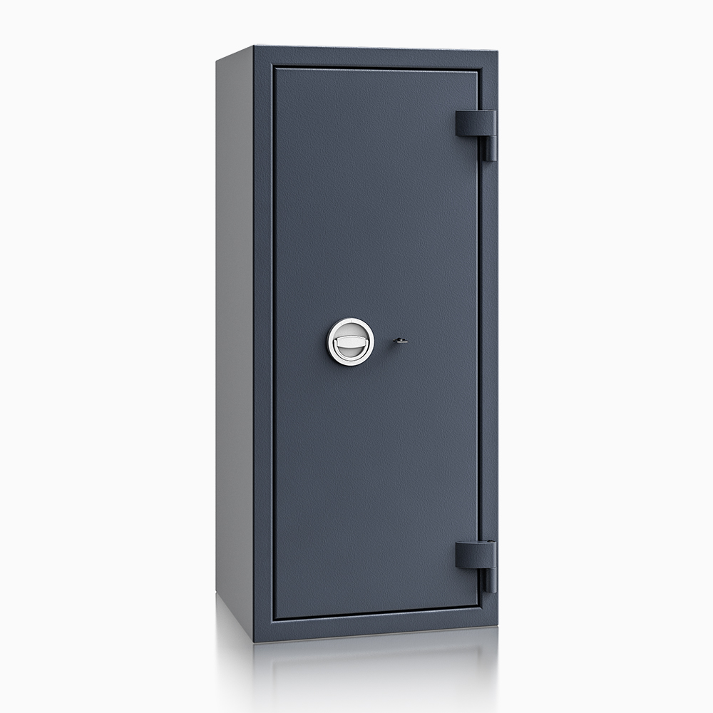 Wertschutzschrank save4ever I - 6 / 1150x500x420 / 135kg / 402006 Klasse 1 nach EN 1143-1 - ECB•S / RAL7024 / Doppelbartschlüsselschloss / DIN R