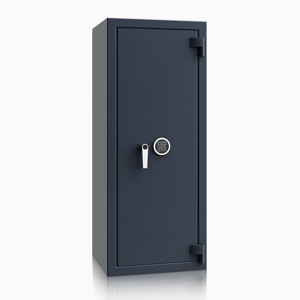 Wertschutzschrank save4ever II - 6 / 1350x550x465 / 297kg / 413106 RAL7035 / Elektronik STELLAR  Basic  / Klasse 2 nach EN 1143-1 - ECB•S