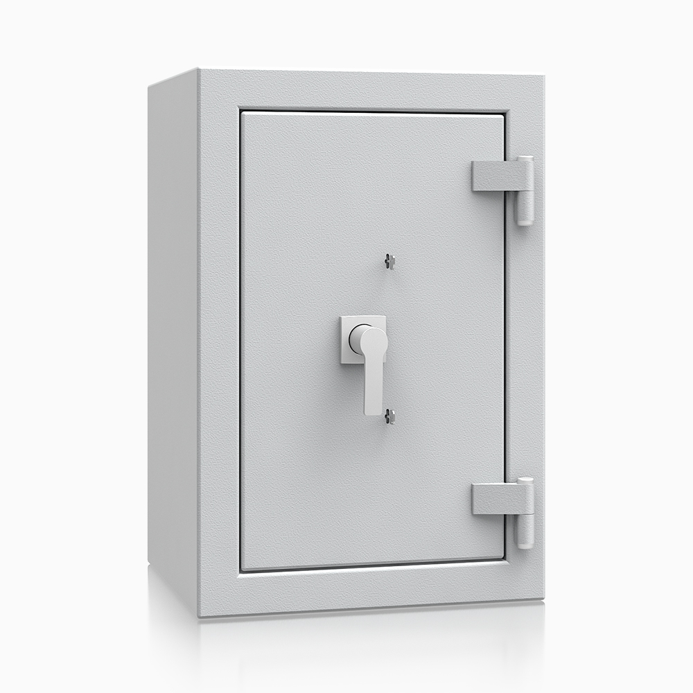 Wertschutzschrank - save4ever V - 3 / 906x606x525 / 531kg / 427103 RAL7035 / DIN R / Klasse 5 nach EN 1143-1 - ECB•S / 2x Doppelbartschloss