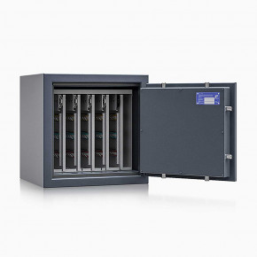 Schlüsseltresor safe4key I - Größe 3 / 500x500x420 / 280 Haken / 88kg / 157004 DIN R / Klasse 1  EN 1143-1, ECB•S / RAL7024