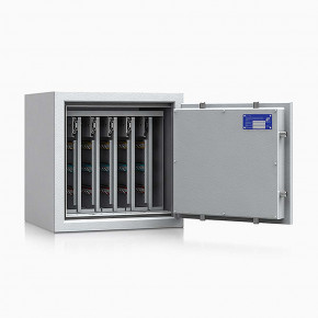 Schlüsseltresor safe4key I - Größe 3 / 500x500x420 / 280 Haken / 88kg / 157004 DIN R / Klasse 1  EN 1143-1, ECB•S / RAL7035