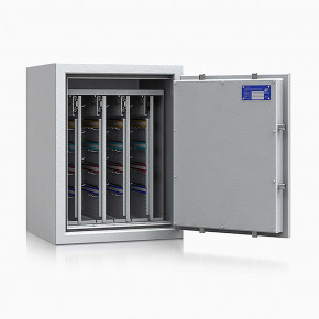 Schlüsseltresor safe4key I - Größe 4 / 650x500x420 / 192 Haken / 107kg / 157008 DIN R / Klasse 1  EN 1143-1, ECB•S / RAL7035