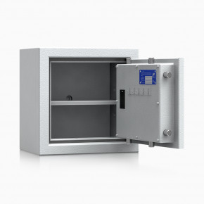 Wertschutzschrank save4ever I - 0 / 400x400x270 / 39kg / 402000 Klasse 1 nach EN 1143-1 - ECB•S / RAL7024 / Elektronik STELLAR  Basic  / 
