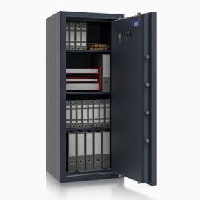 Wertschutzschrank save4ever II - 6 / 1350x550x465 / 297kg / 413106 RAL7035 / Elektronik STELLAR  Basic  / Klasse 2 nach EN 1143-1 - ECB•S