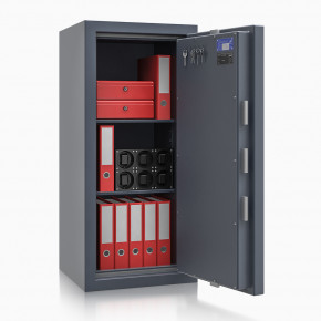 Wertschutzschrank - save4ever IV - 5 / 1220x570x500 / 589kg / 425105 RAL7024 / DIN R / Klasse 4 nach EN 1143-1 - ECB•S / 2x Doppelbartschloss