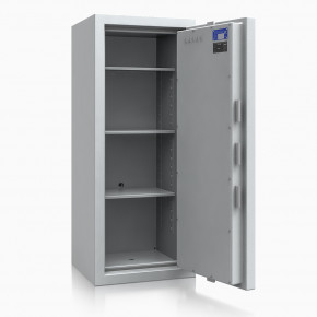 Wertschutzschrank - save4ever IV - 6 / 1370x570x500 / 654kg / 425106 RAL7035 / DIN R / Klasse 4 nach EN 1143-1 - ECB•S / 2x Doppelbartschloss